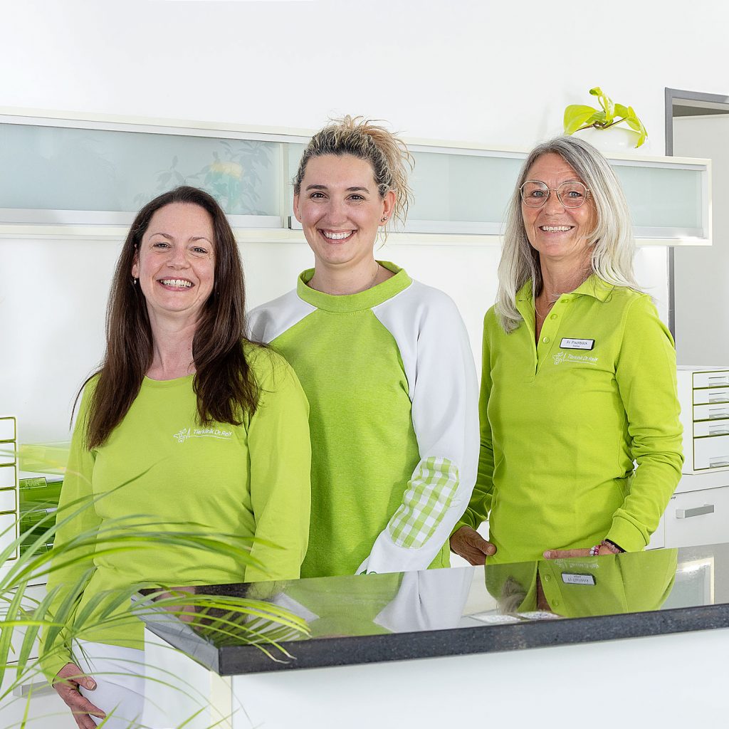 Tierklinik Reif Team Empfang