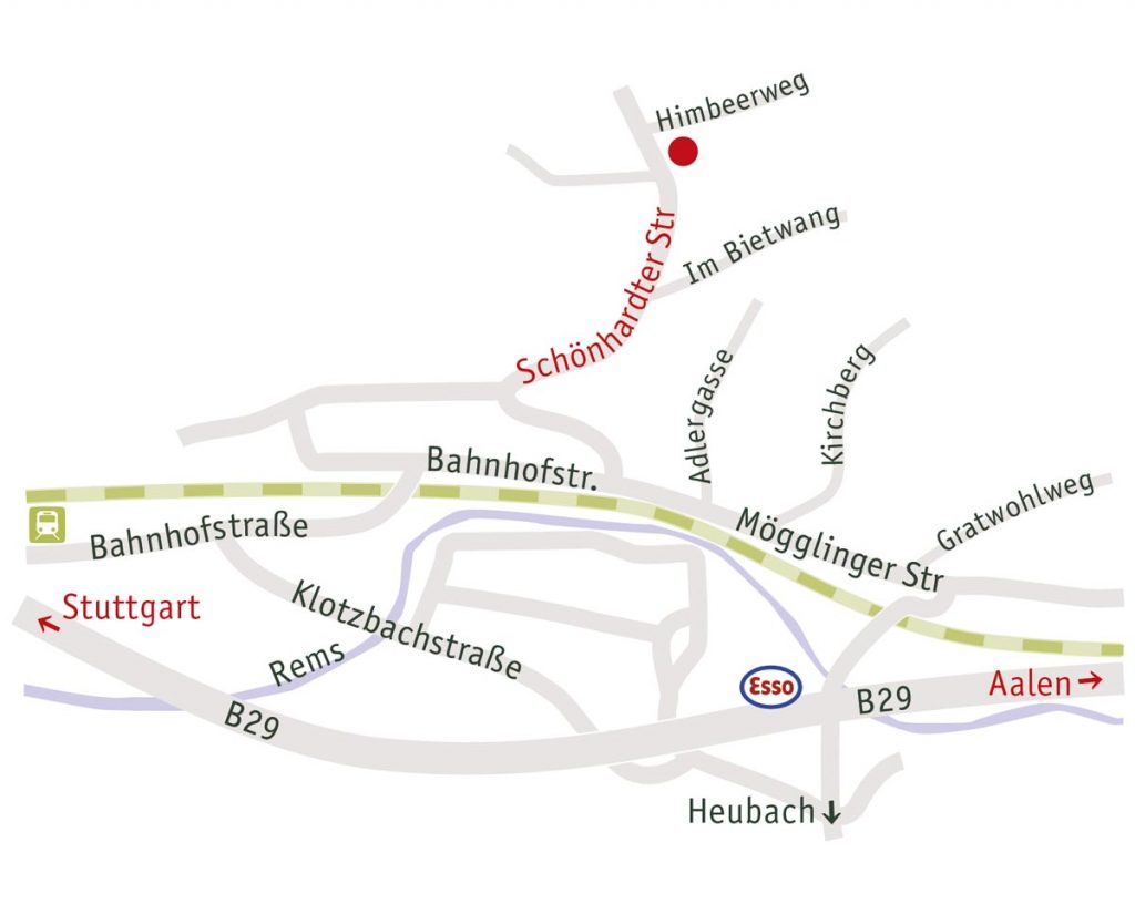 Anfahrt Böbingen